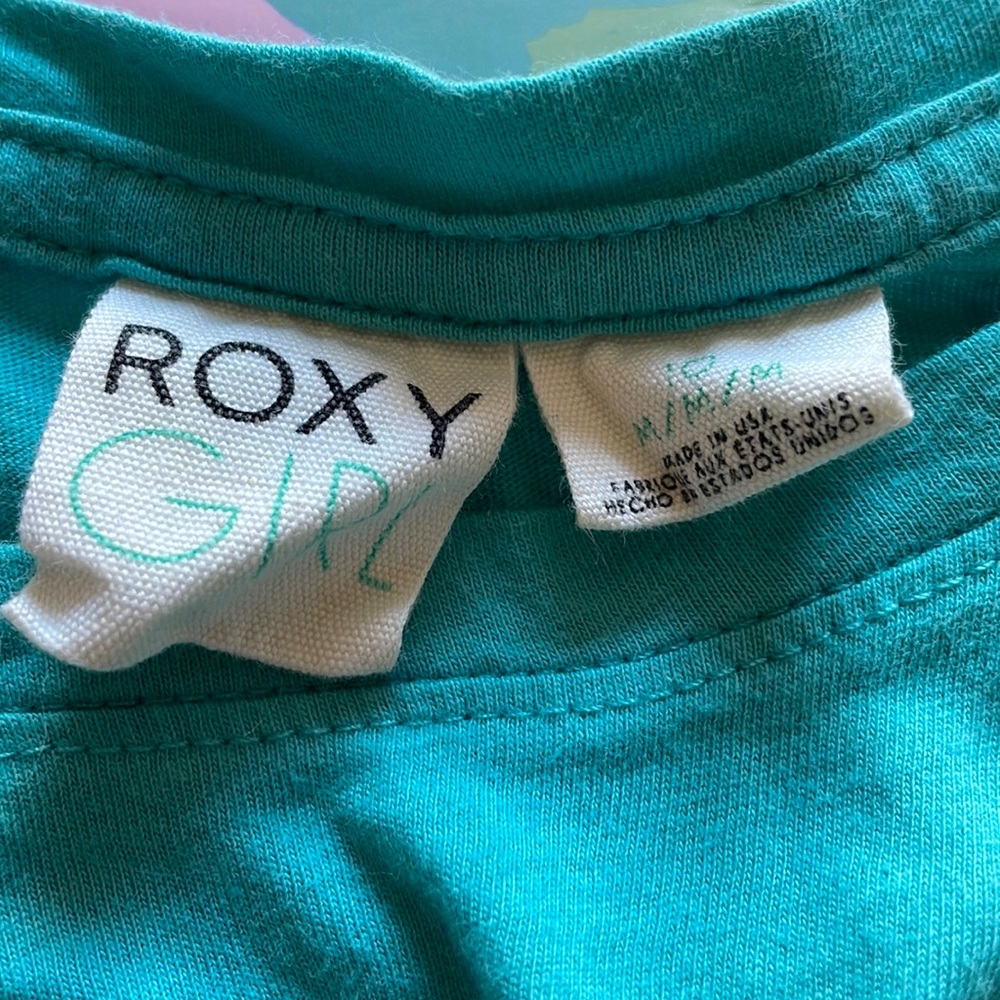 Multicolored Roxy cotton top - Picture 4 of 5